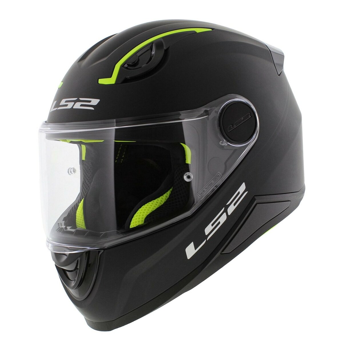 LS2 FF812 Kids junior solid matt black - Children motorcycle racing helmet