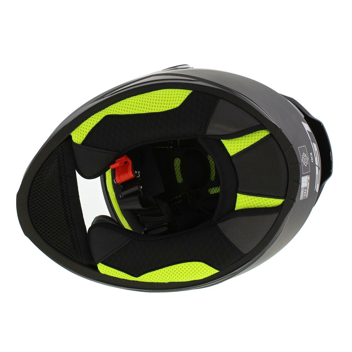 LS2 FF812 Kids junior solid matt black - Children motorcycle racing helmet