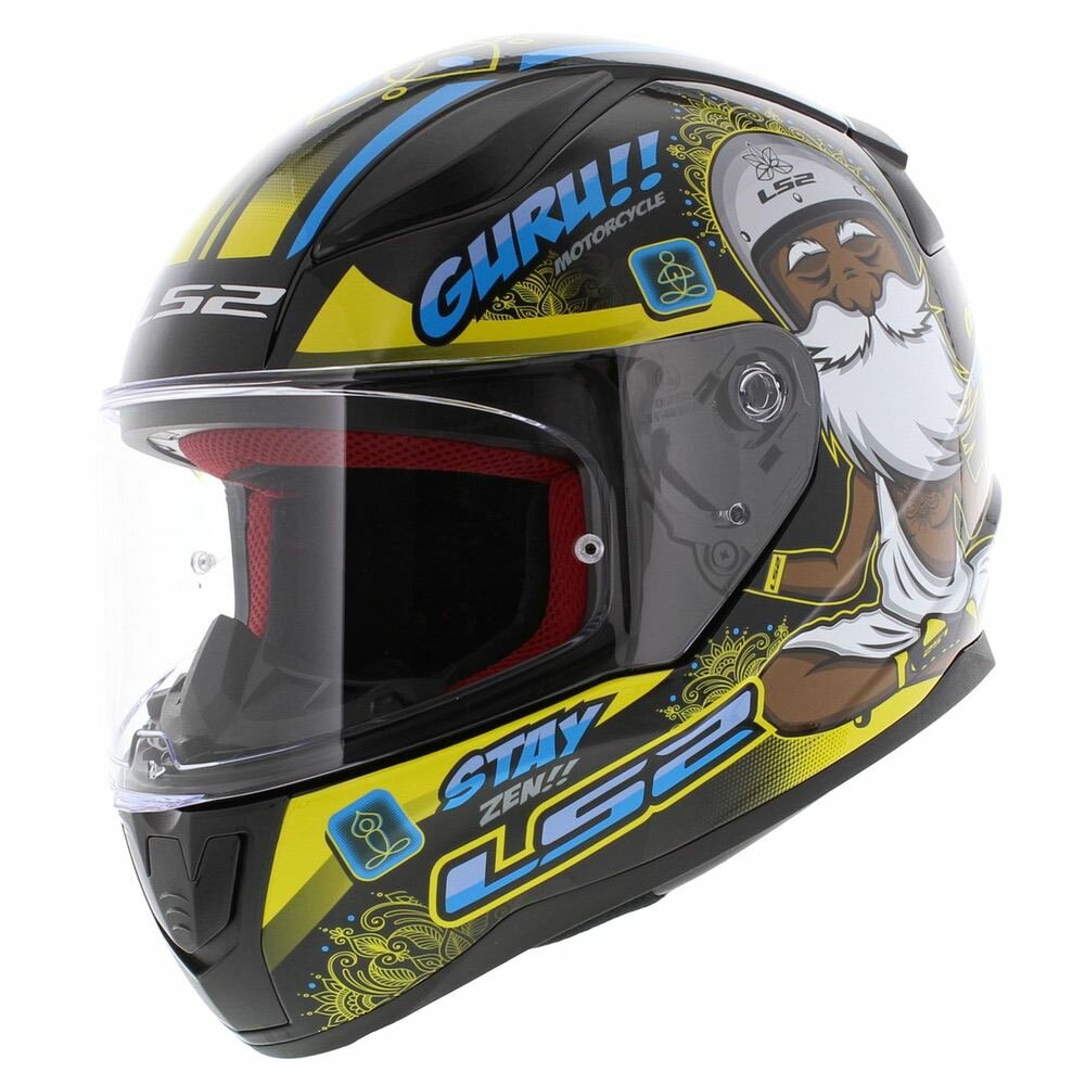 LS2 FF353 Rapid helmet Buddha black yellow