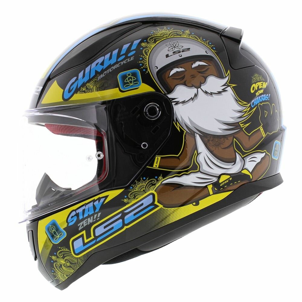 LS2 FF353 Rapid helmet Buddha black yellow