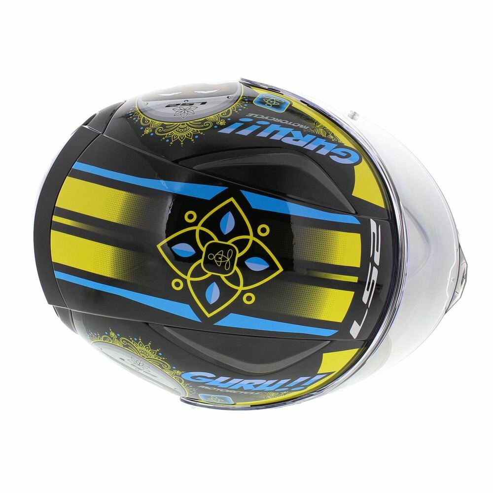 LS2 FF353 Rapid helmet Buddha black yellow