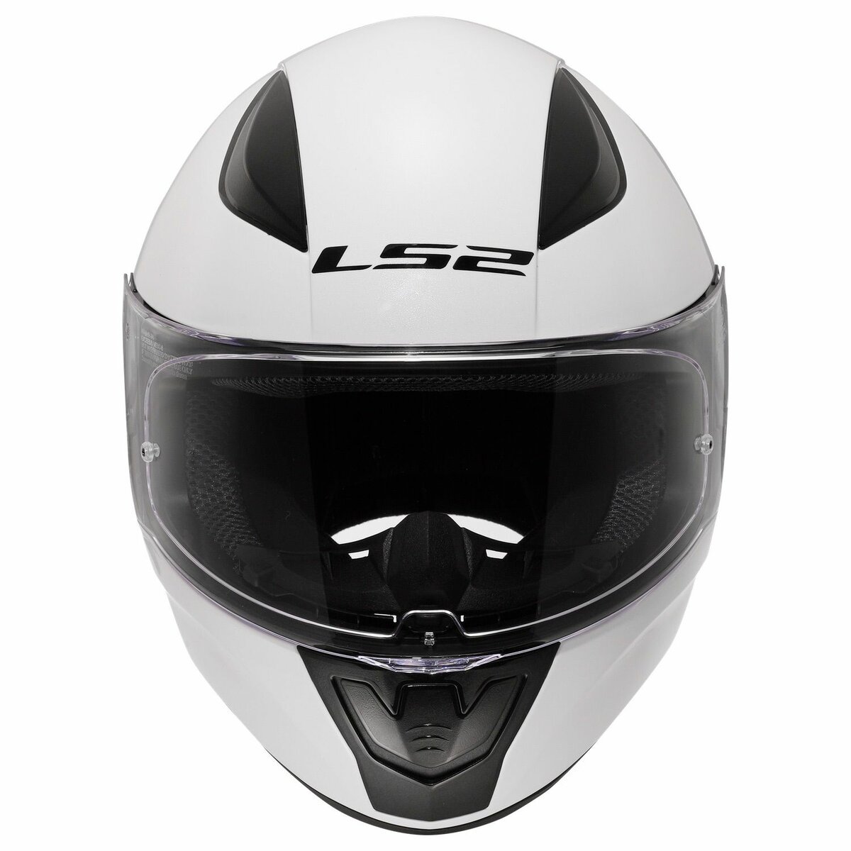 LS2 FF353 Rapid II helmet solid gloss white