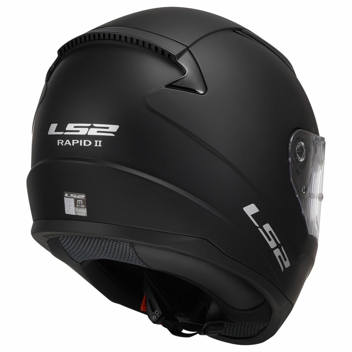 LS2 FF353 Rapid II helmet solid matt black