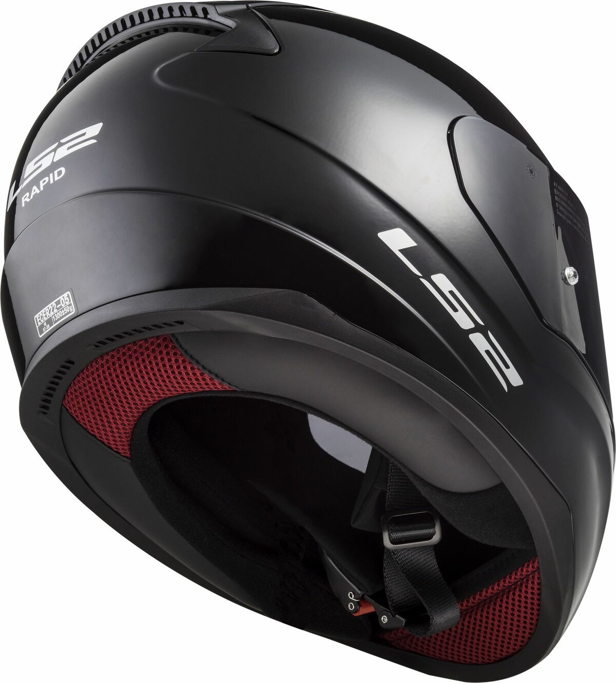 LS2 FF353 Rapid II helmet solid gloss black