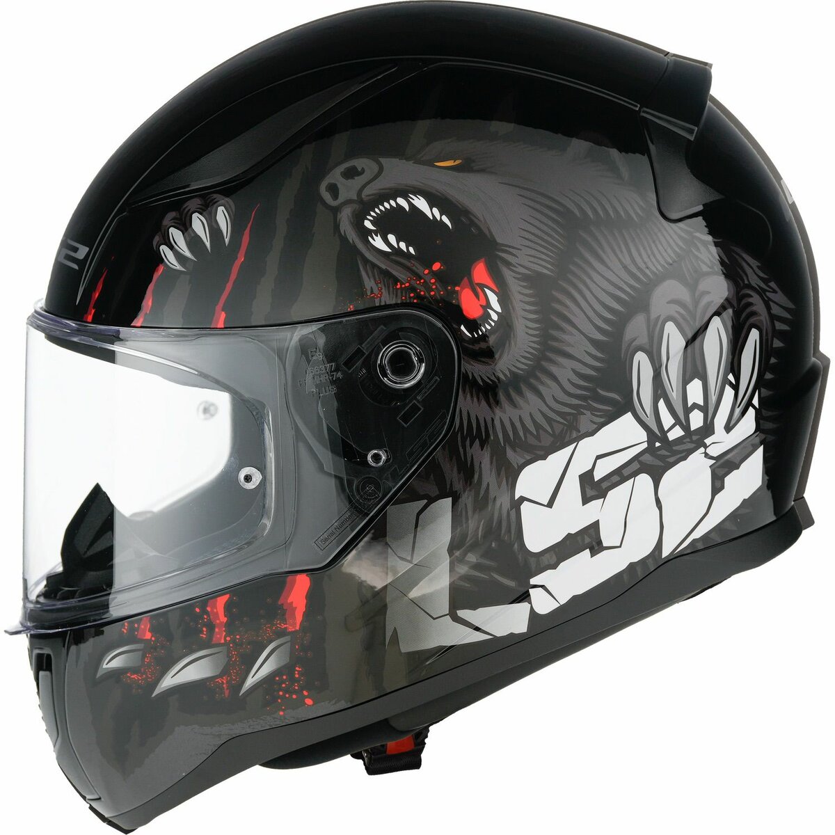LS2 FF353 Rapid II helmet Claw black