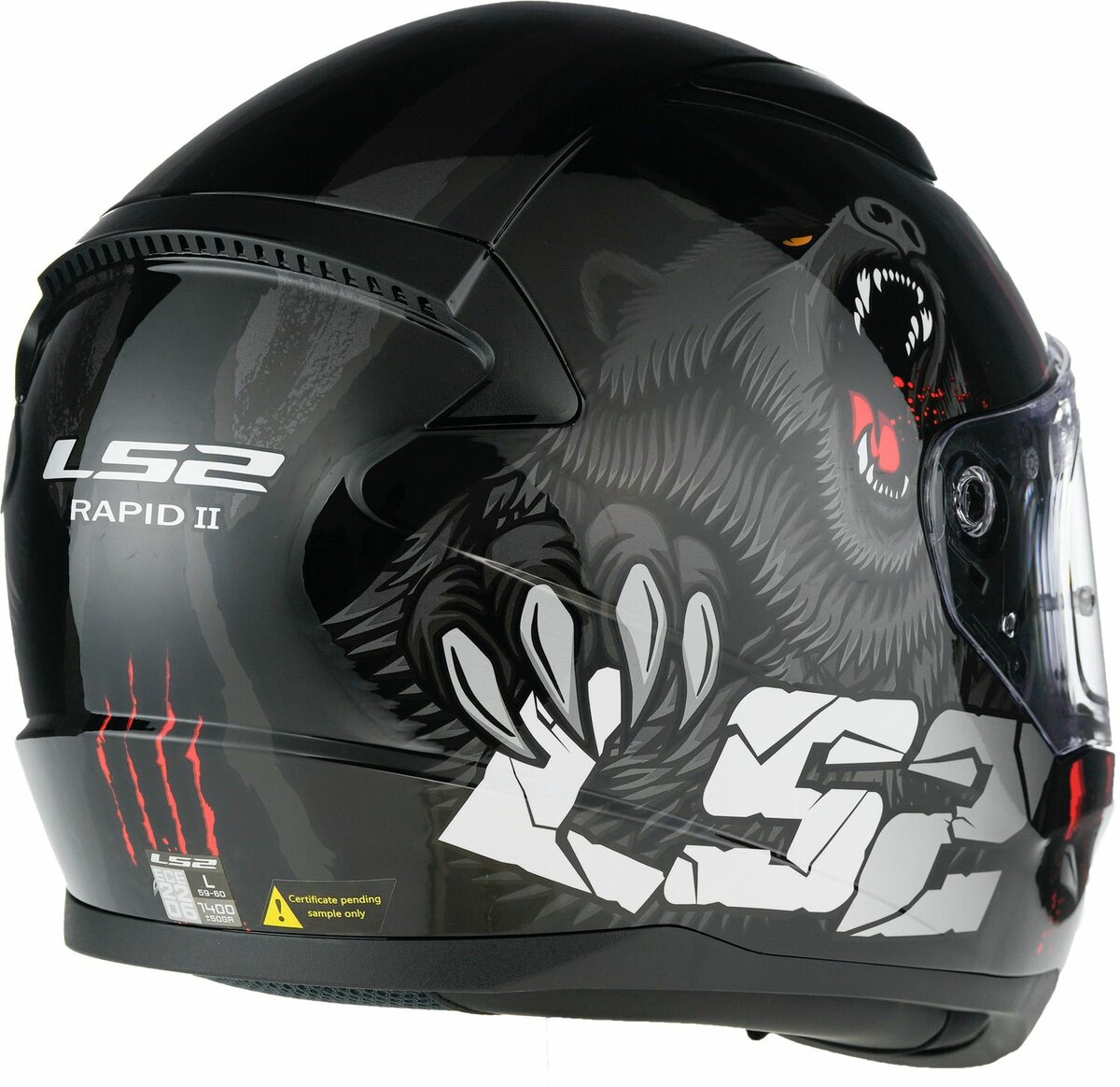 LS2 FF353 Rapid II helmet Claw black