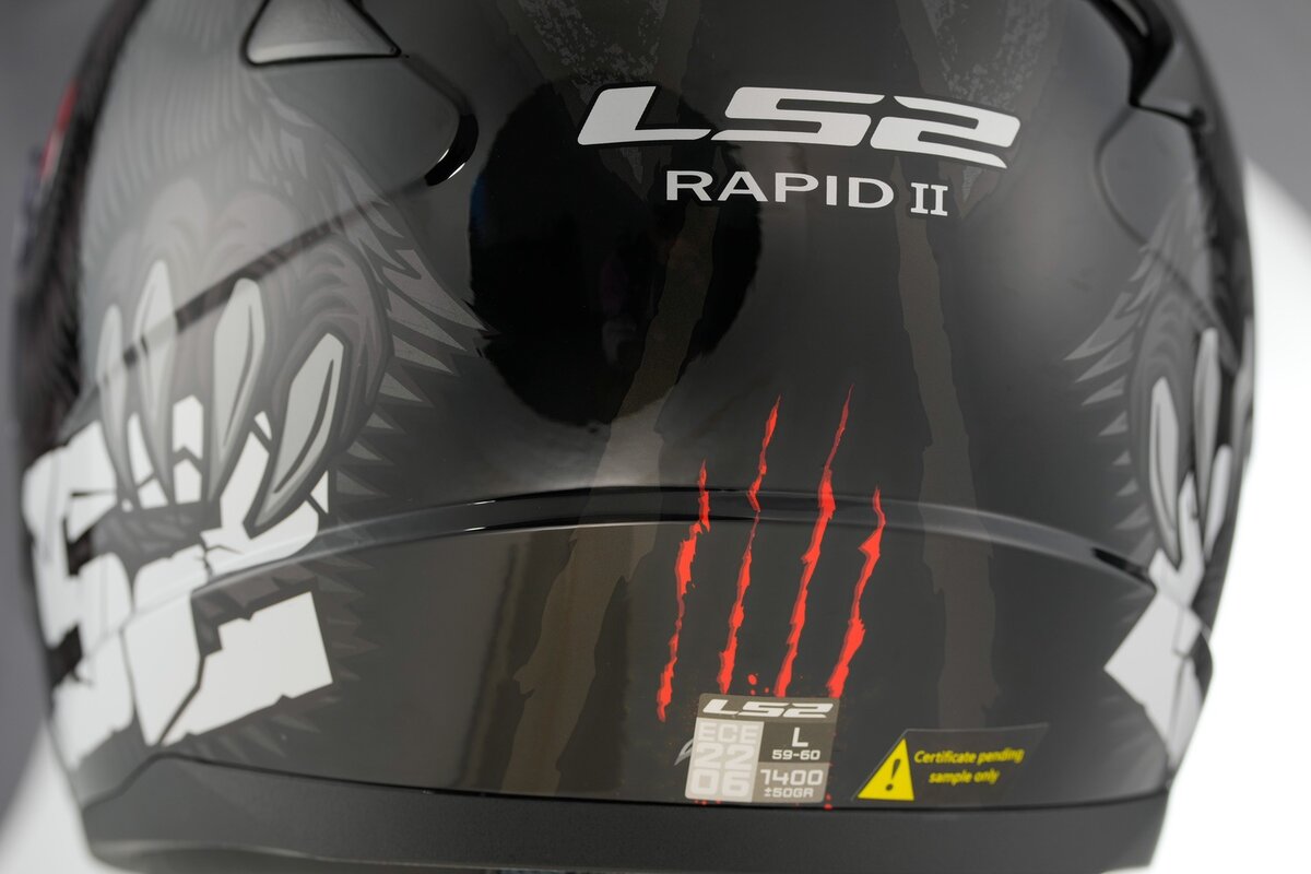 LS2 FF353 Rapid II helmet Claw black