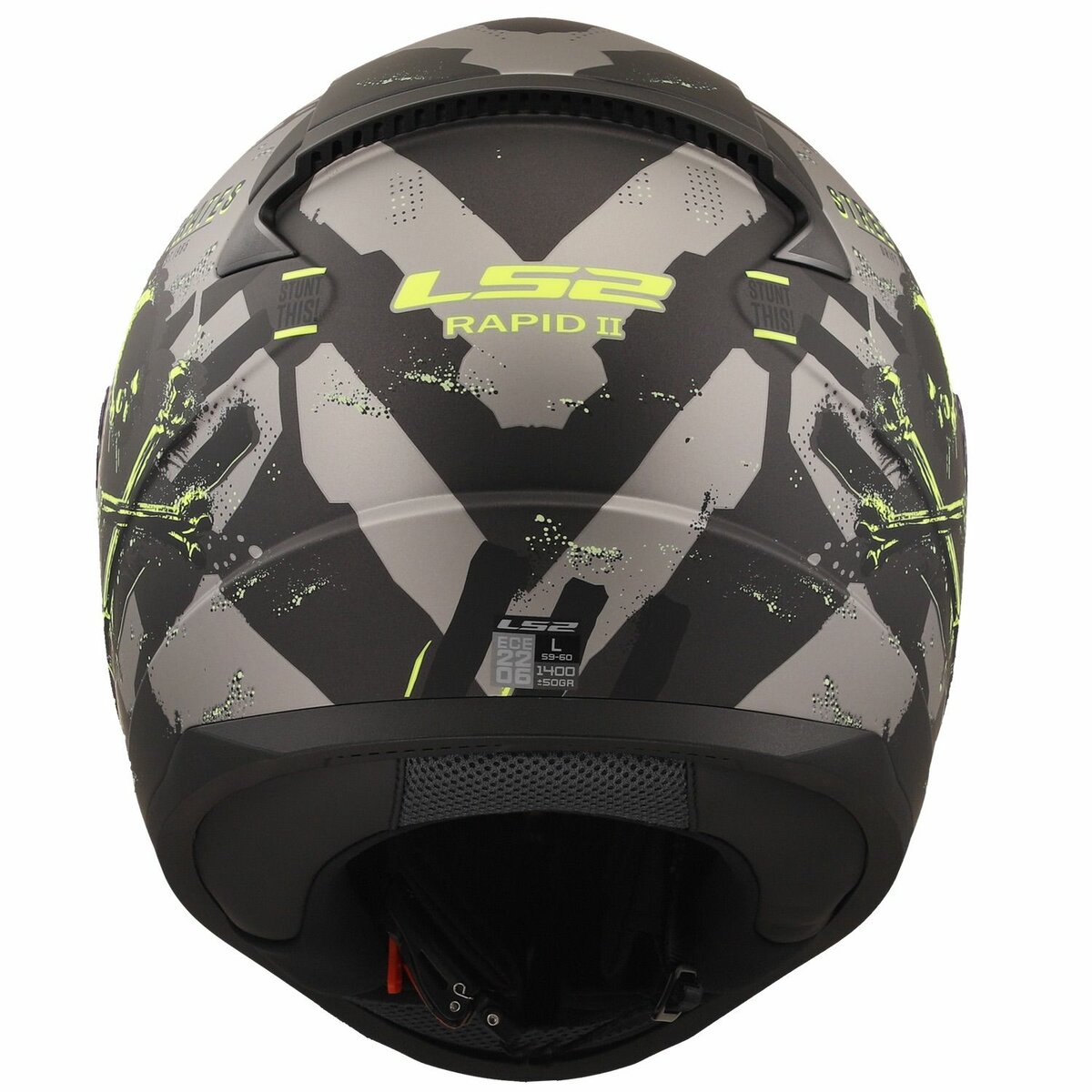 LS2 FF353 Rapid II helmet Pirates matt titanium