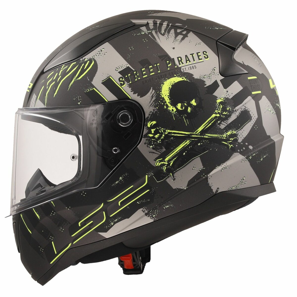 LS2 FF353 Rapid II helmet Pirates matt titanium