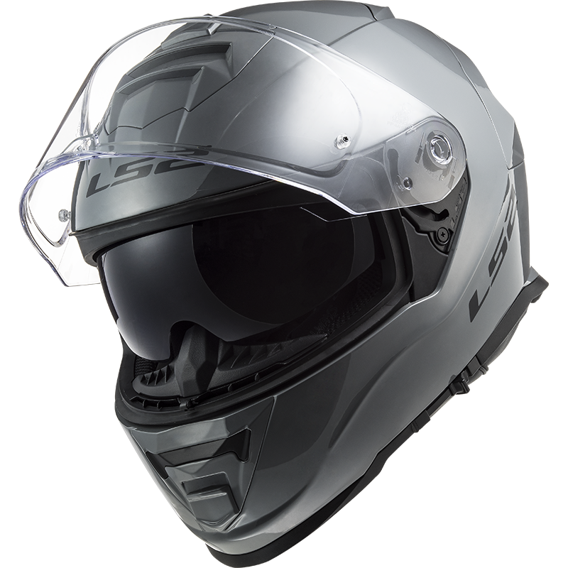 LS2 FF800 Storm Single mono gloss nardo grey