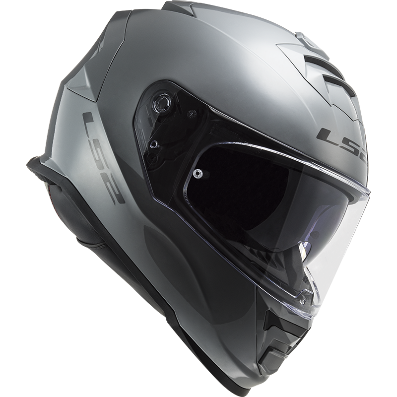 LS2 FF800 Storm Single mono gloss nardo grey