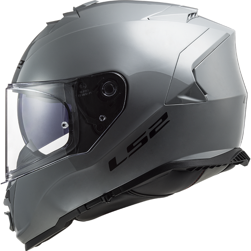 LS2 FF800 Storm Single mono gloss nardo grey