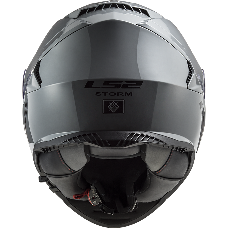 LS2 FF800 Storm Single mono gloss nardo grey