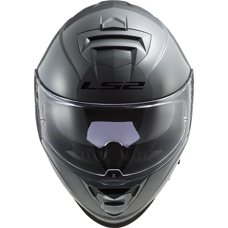 LS2 FF800 Storm Single mono gloss nardo grey