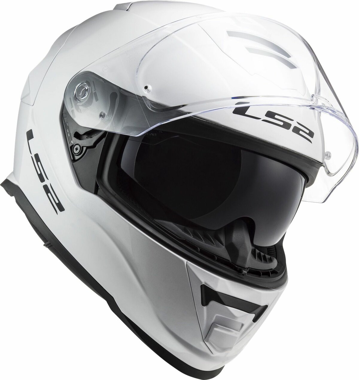 LS2 FF800 Storm II helmet solid gloss white