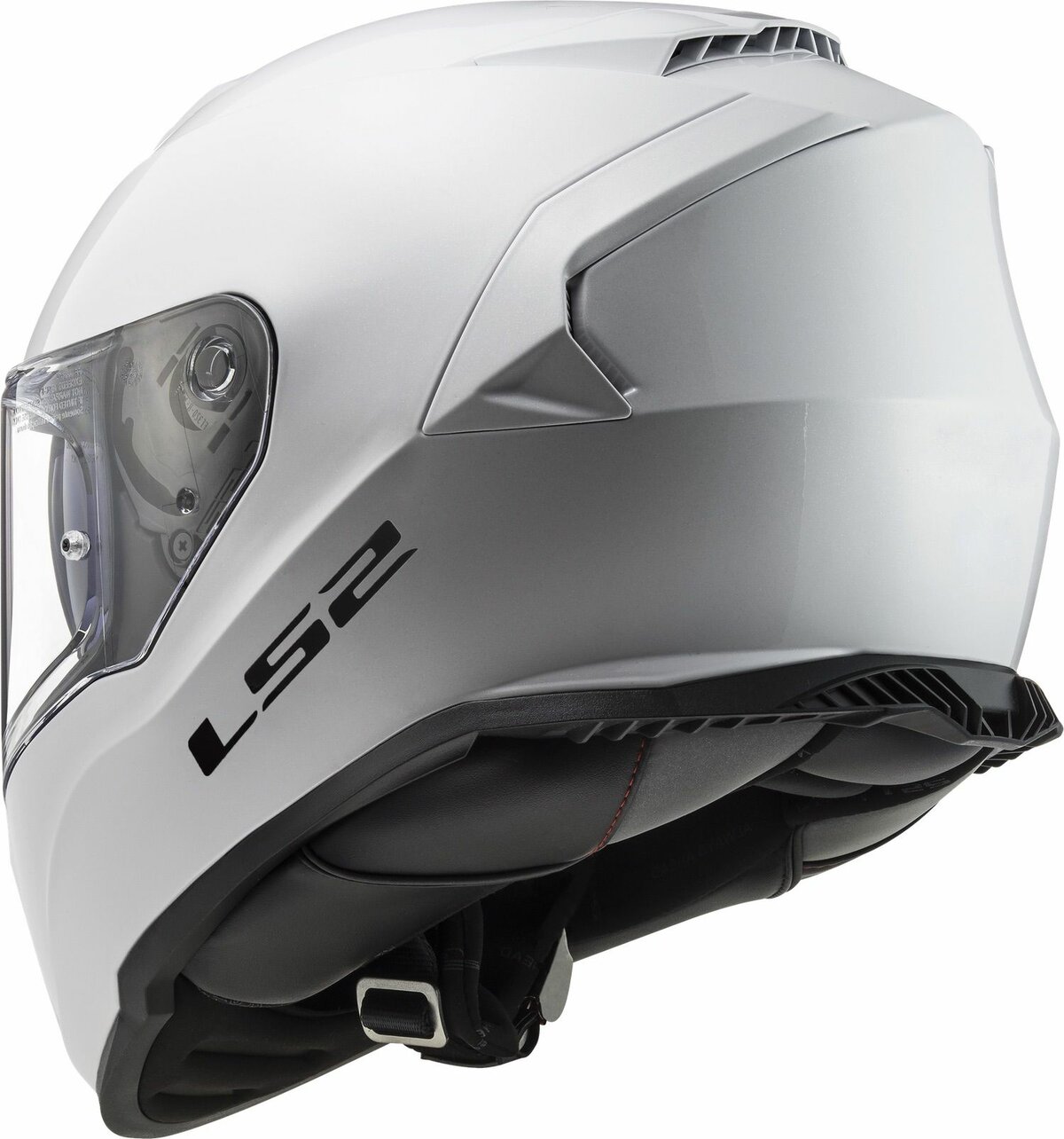 LS2 FF800 Storm II helmet solid gloss white