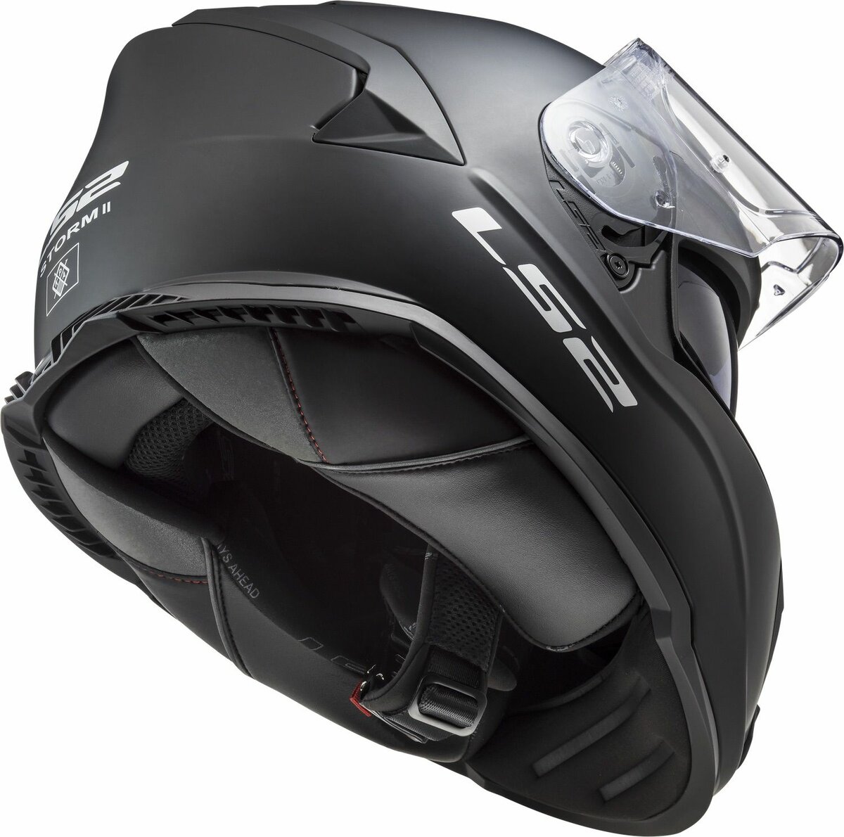 LS2 FF800 Storm II helmet solid matt black