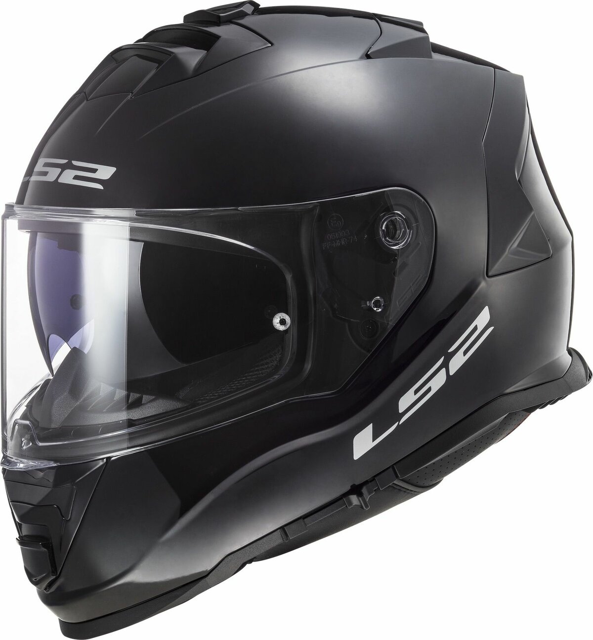 LS2 FF800 Storm II helmet solid gloss black