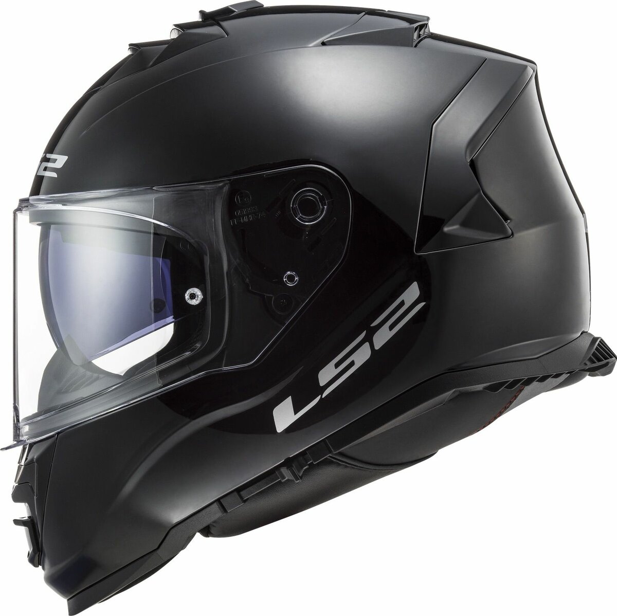 LS2 FF800 Storm II helmet solid gloss black