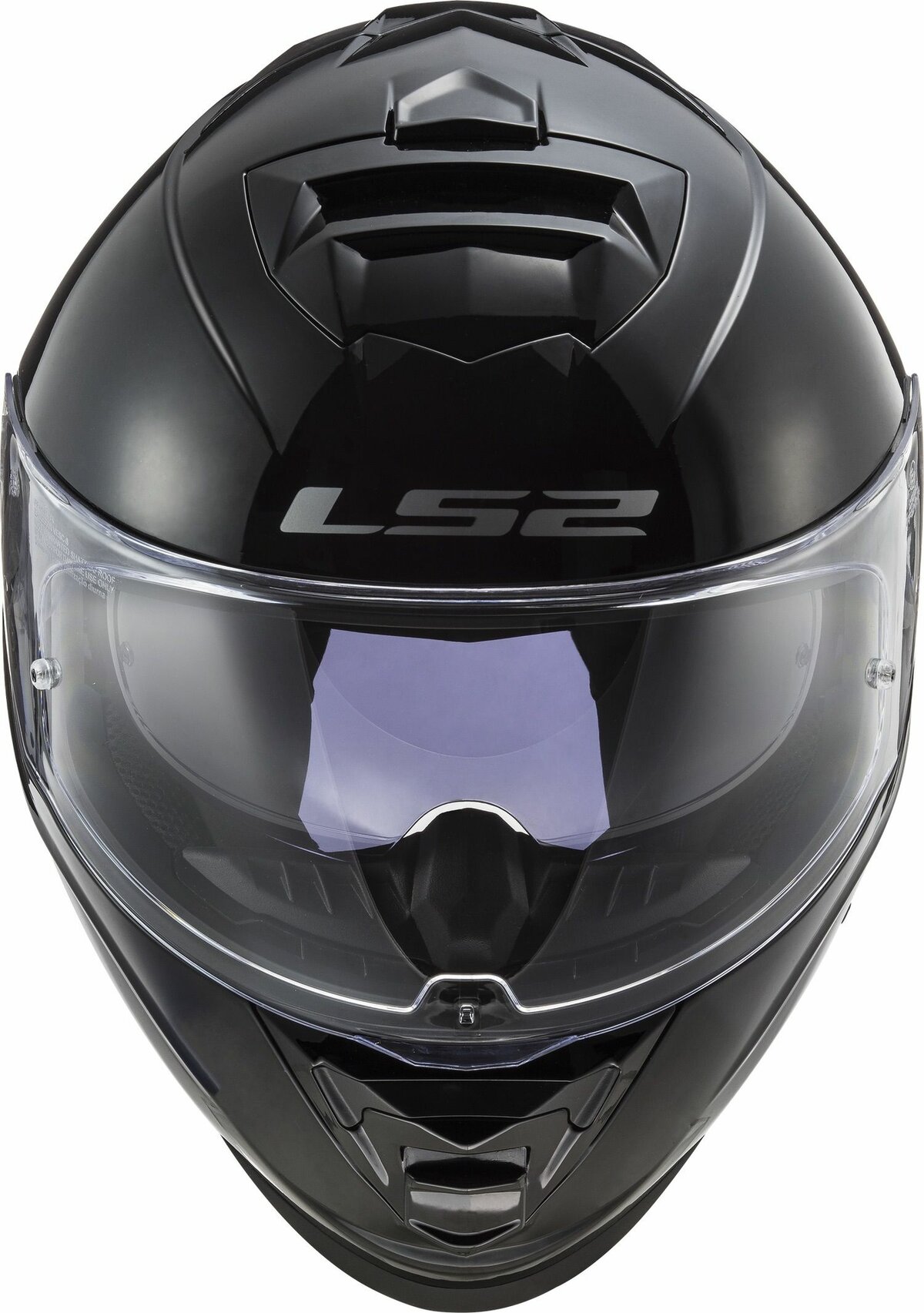 LS2 FF800 Storm II helmet solid gloss black