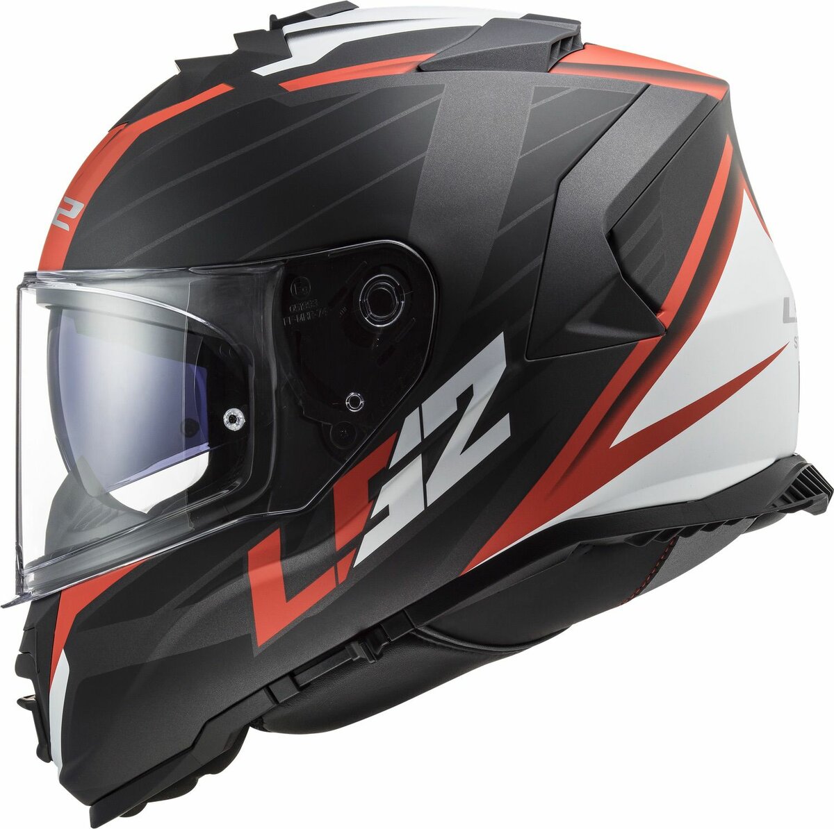 LS2 FF800 Storm II helmet Nerve matt black red