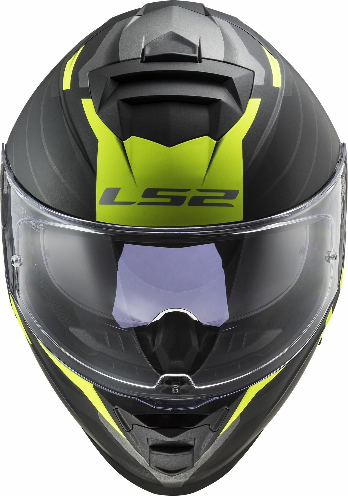 LS2 FF800 Storm II helmet Nerve matt black h-viz yellow