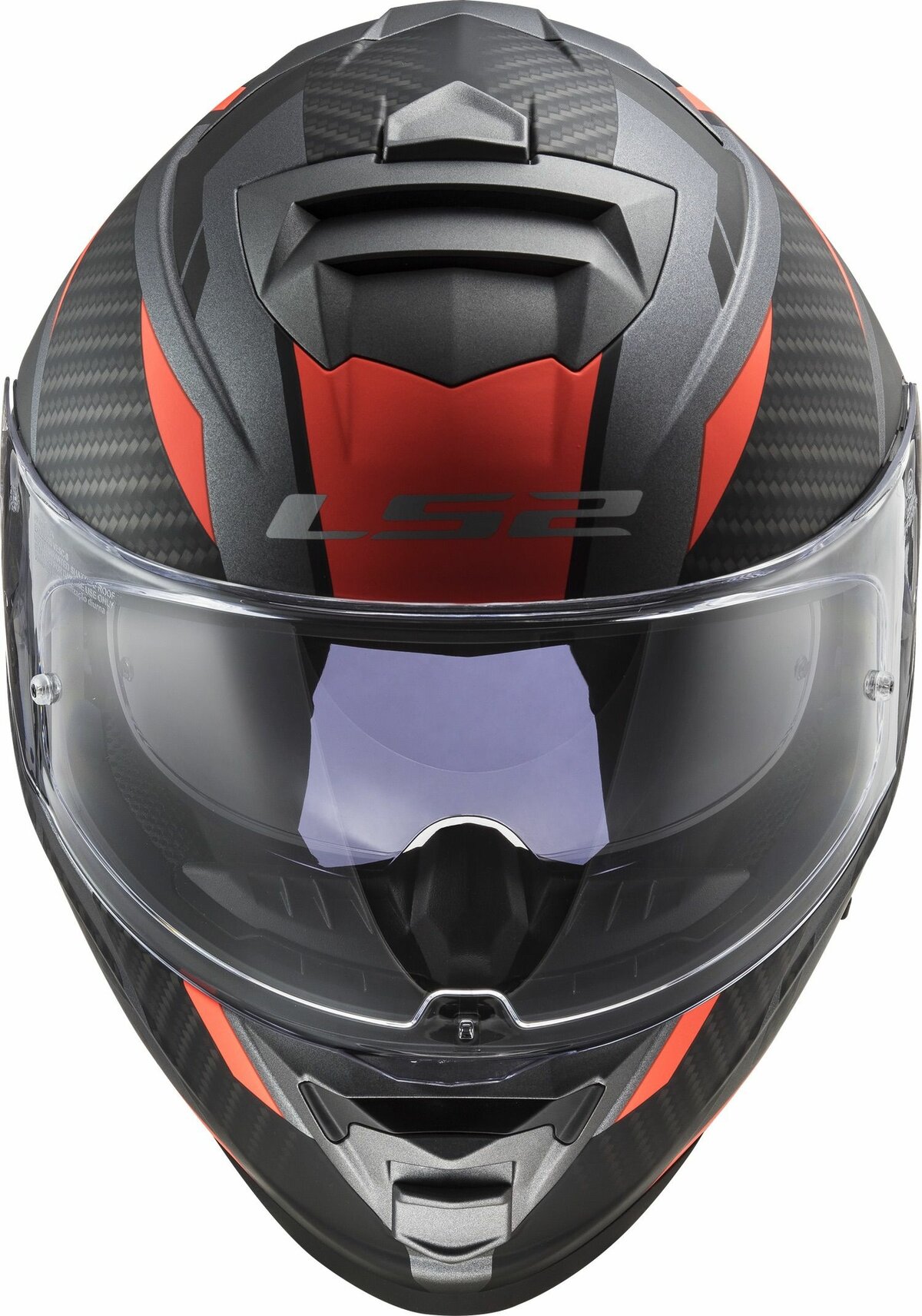 LS2 FF800 Storm II helmet Racer matt titanium orange