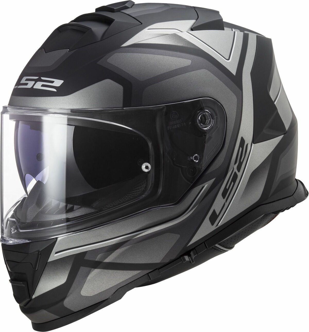 LS2 FF800 Storm II helmet Faster matt titanium