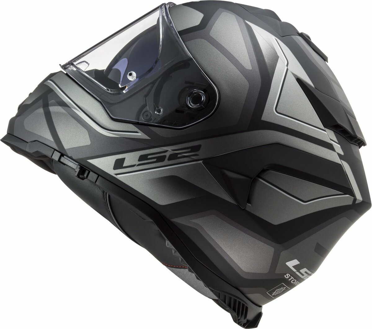 LS2 FF800 Storm II helmet Faster matt titanium