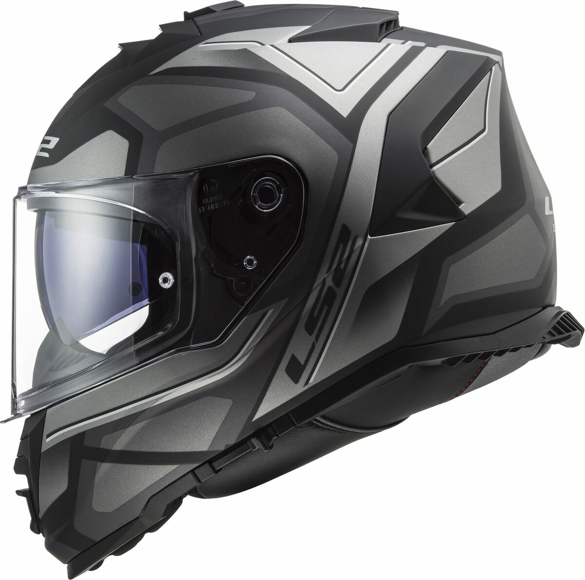 LS2 FF800 Storm II helmet Faster matt titanium