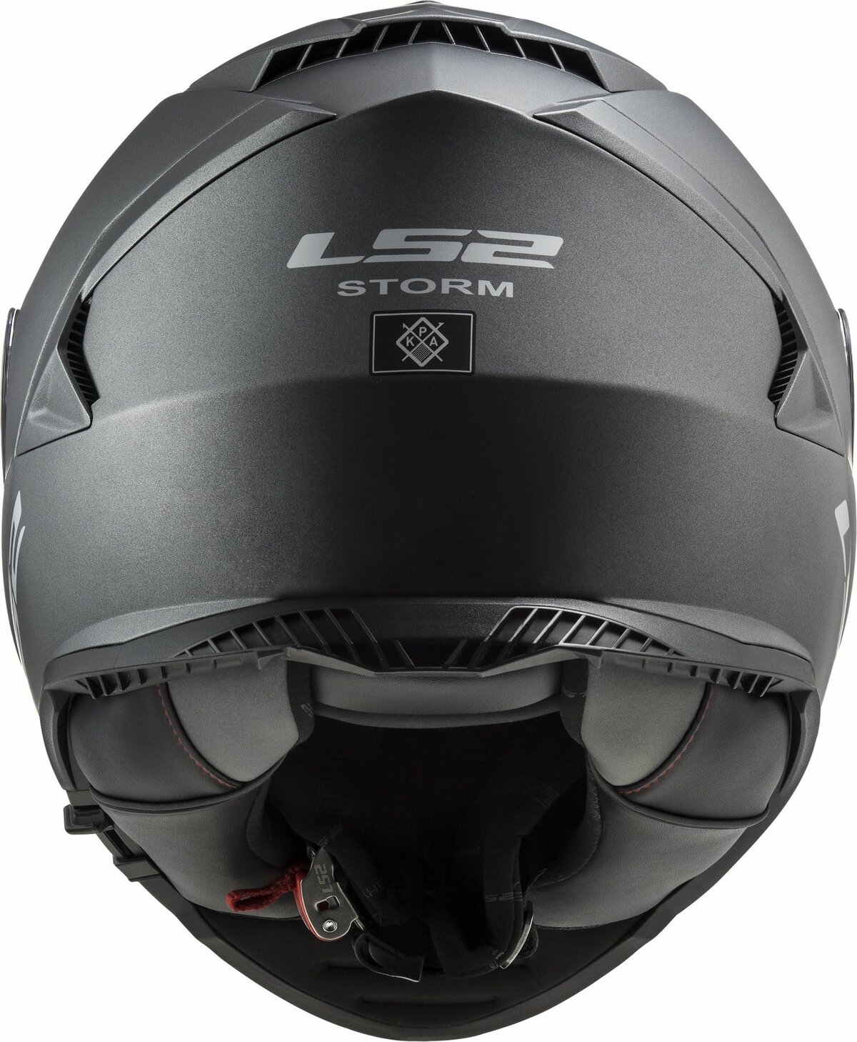 LS2 FF800 Storm II helmet solid matt titanium