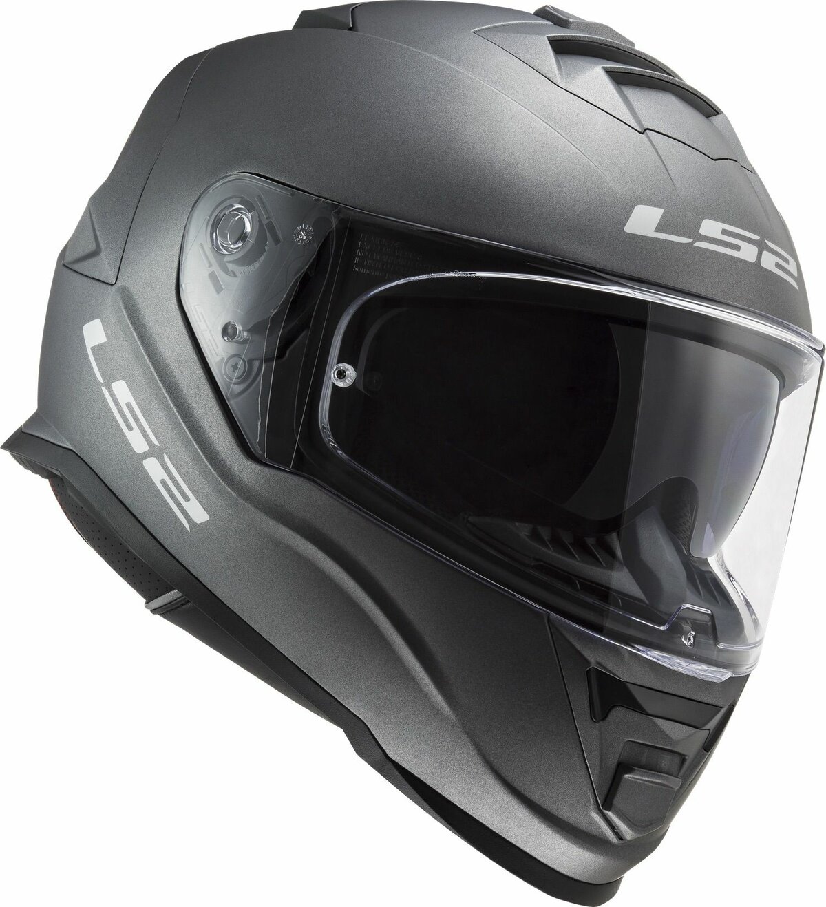 LS2 FF800 Storm II helmet solid matt titanium