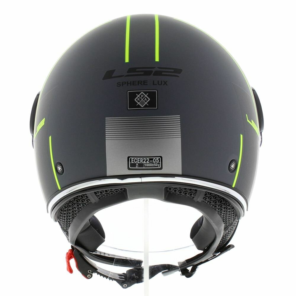 LS2 OF558 Sphere Lux Firm matt black titanium