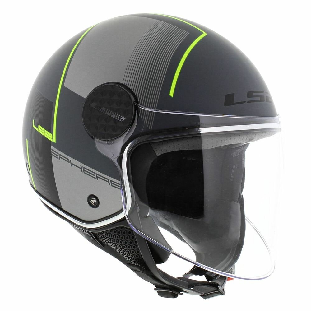 LS2 OF558 Sphere Lux Firm matt black titanium