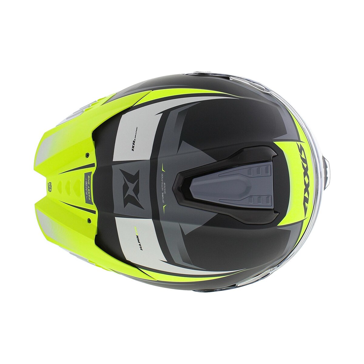 Axxis Hawk SV EVO full face helmet Ixil matt fluo yellow