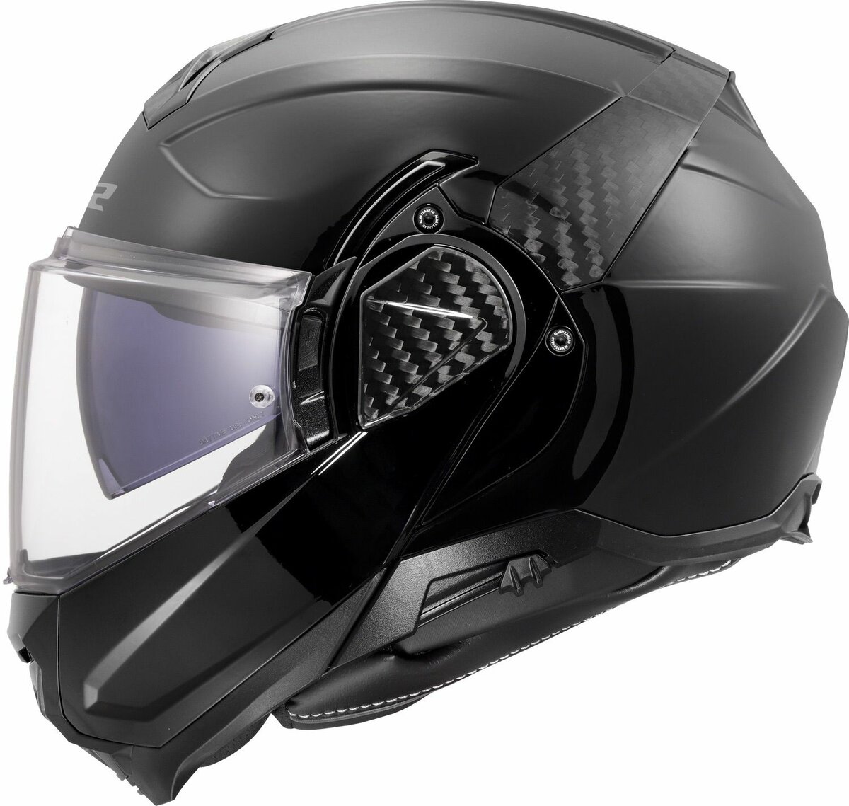 LS2 FF910 Advant II helmet solid gloss black