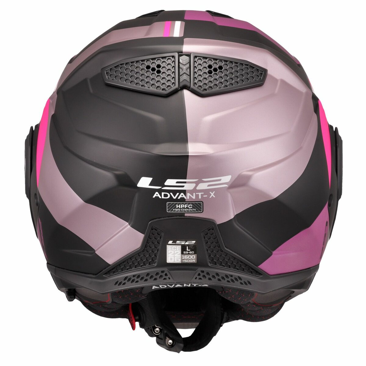 LS2 FF901 Advant X helmet Ultra grey purple