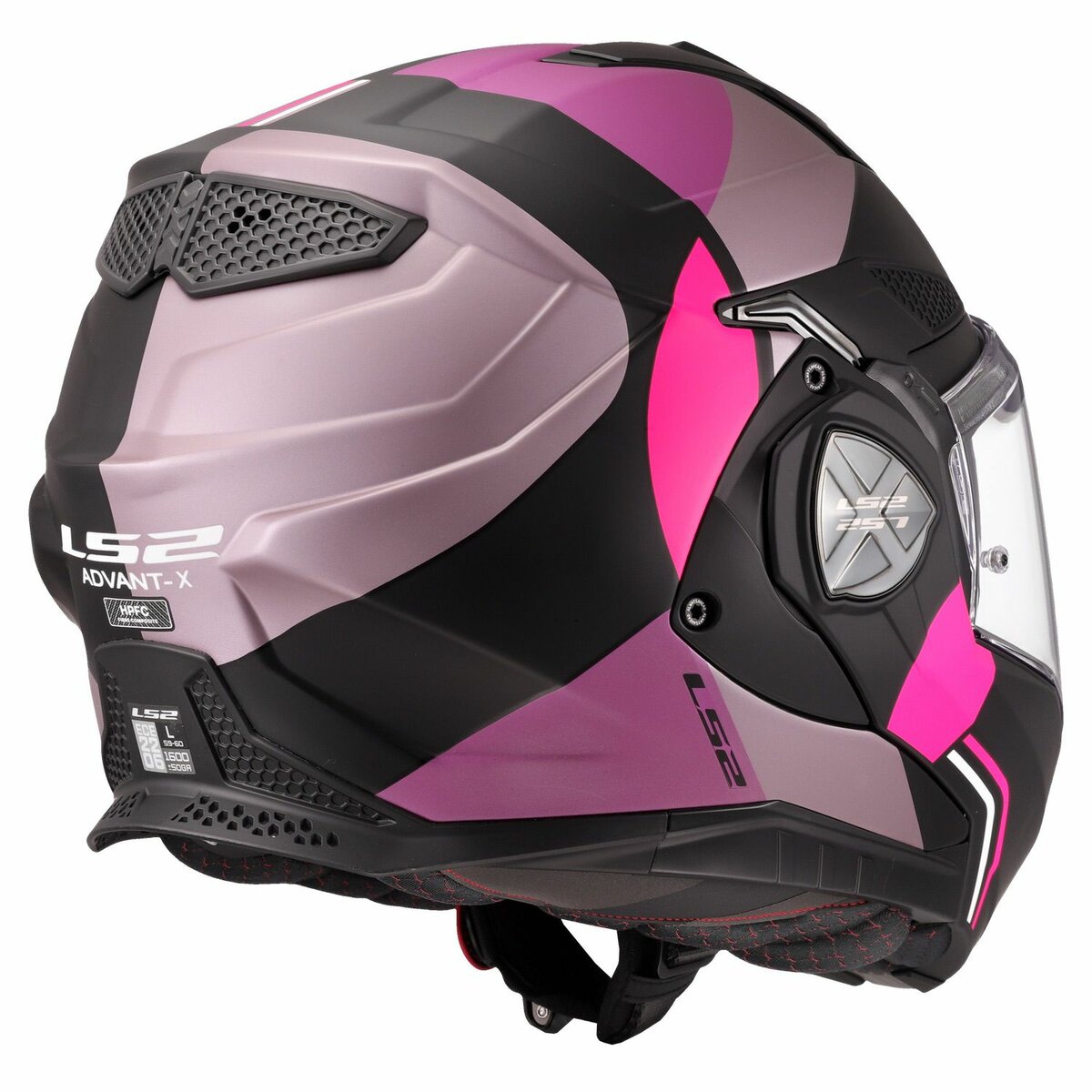 LS2 FF901 Advant X helmet Ultra grey purple