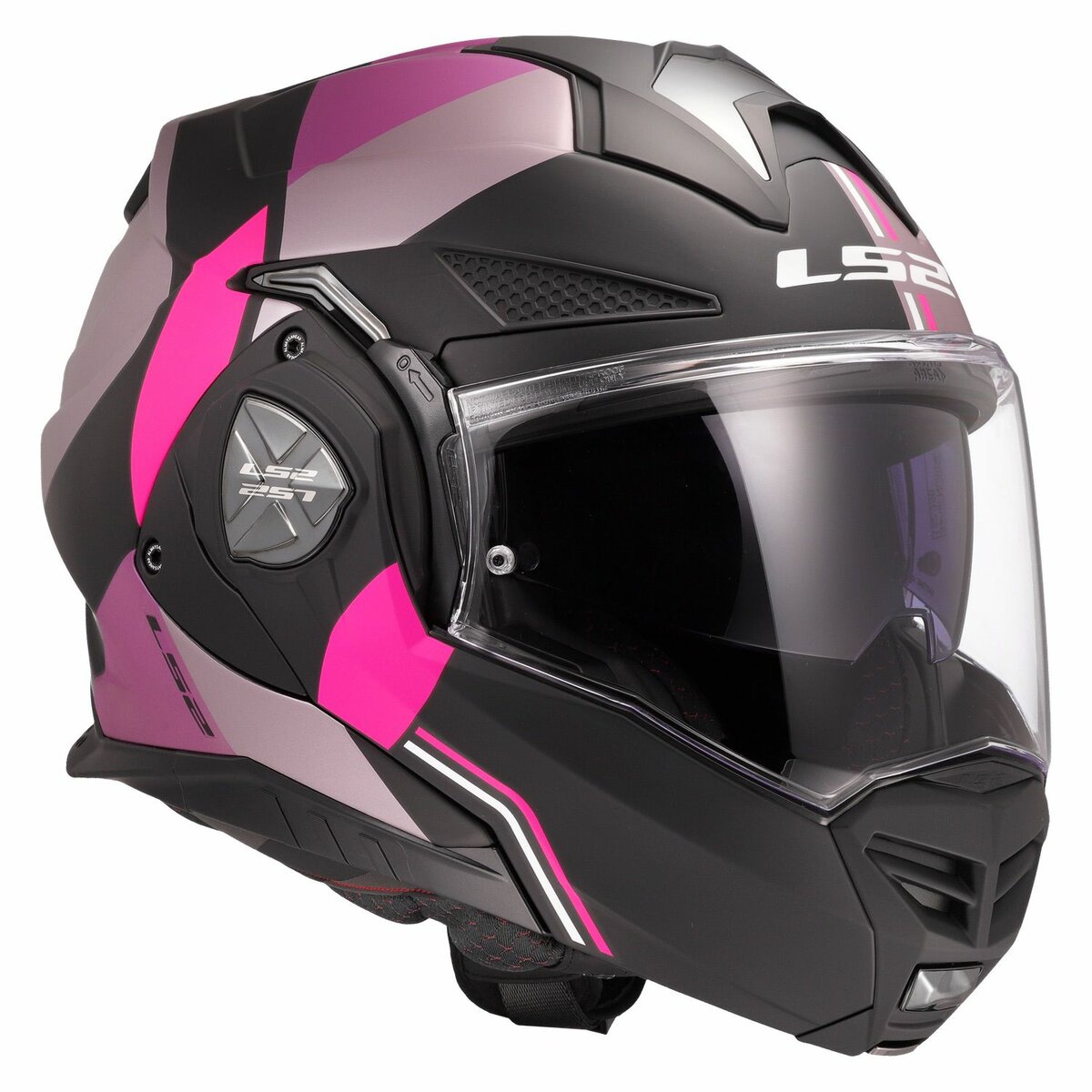 LS2 FF901 Advant X helmet Ultra grey purple