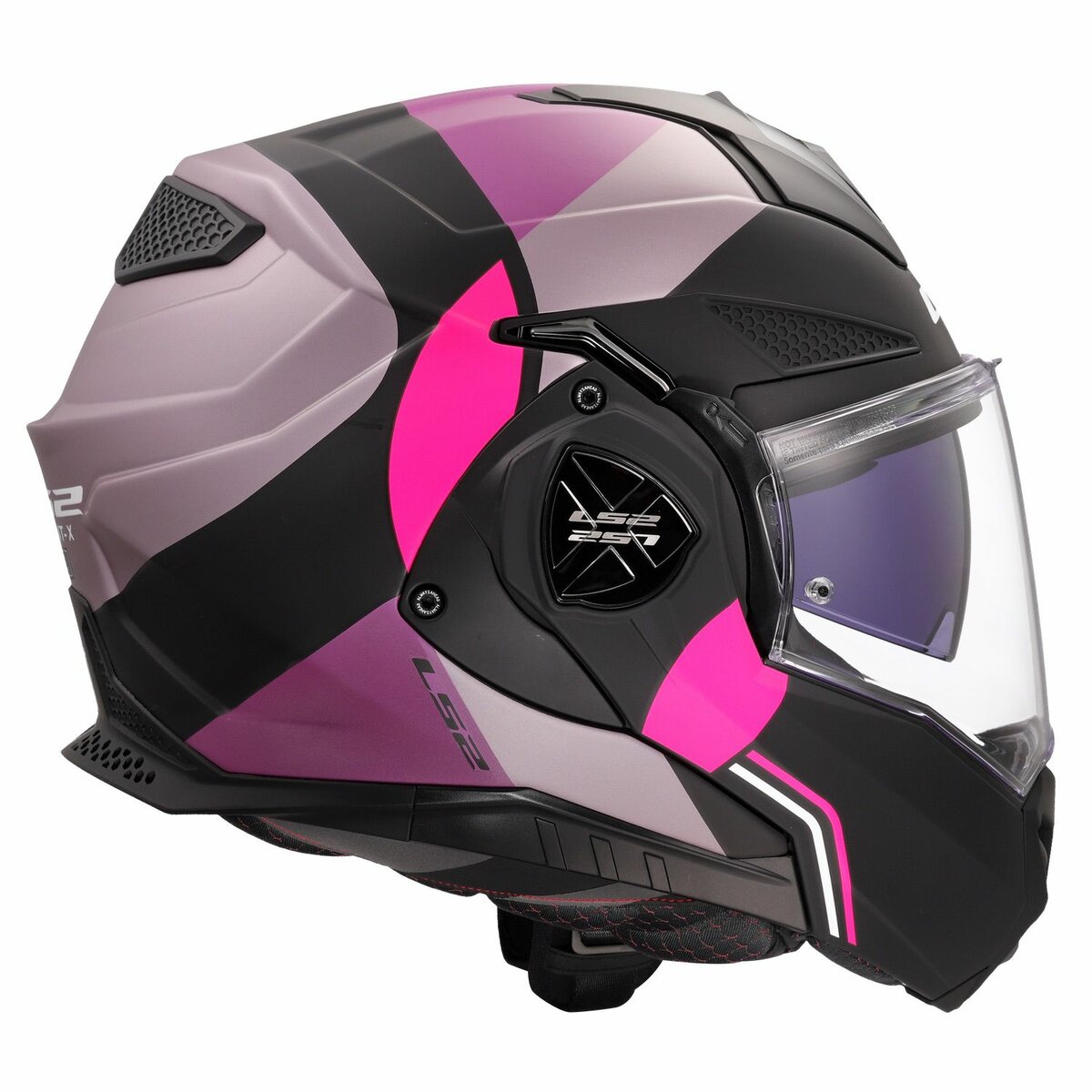 LS2 FF901 Advant X helmet Ultra grey purple