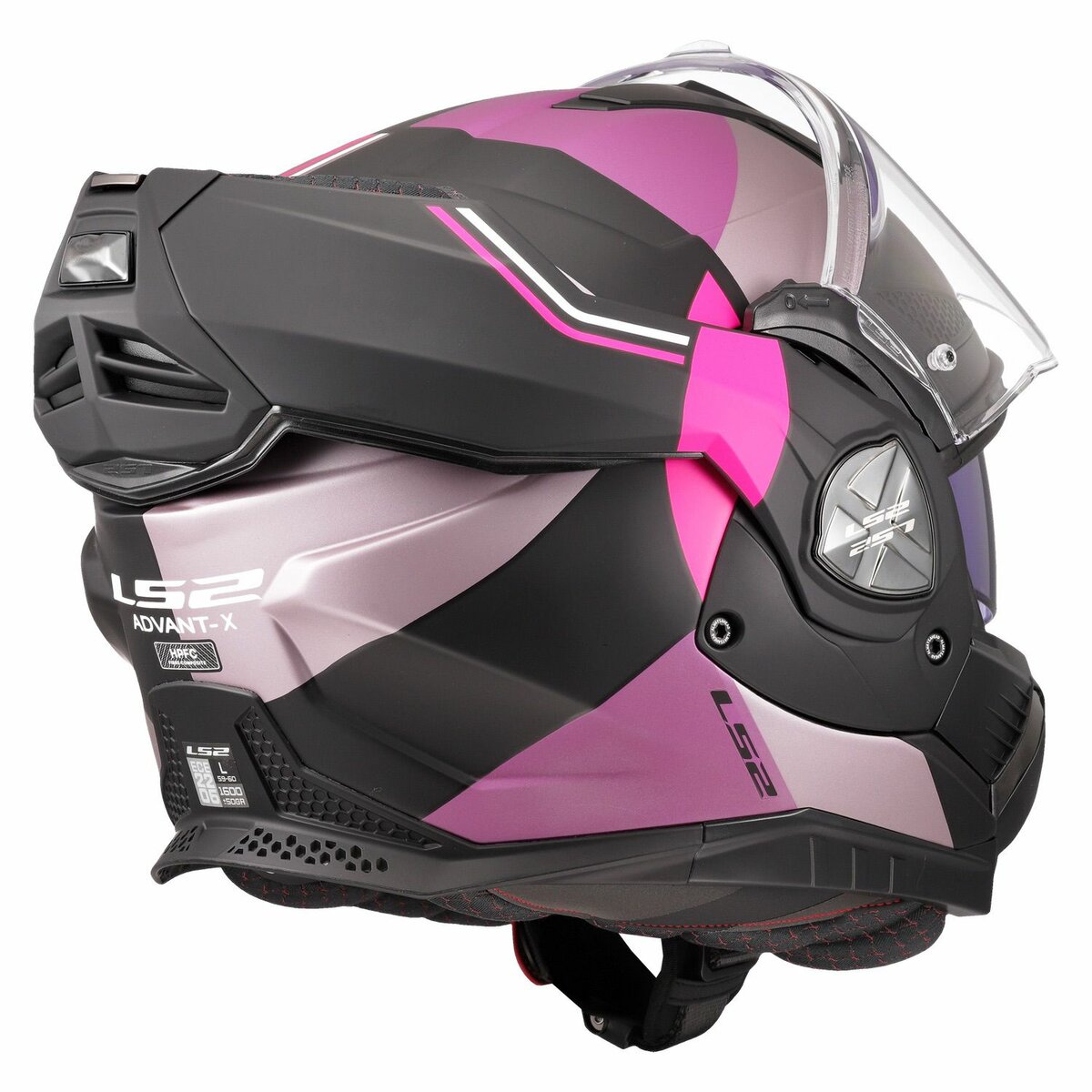 LS2 FF901 Advant X helmet Ultra grey purple