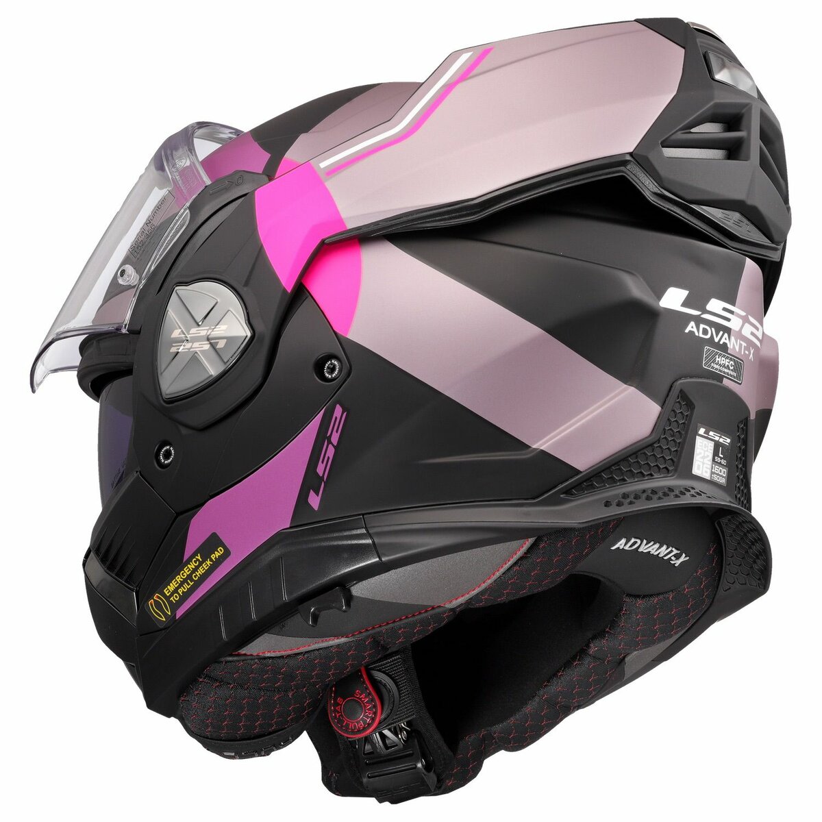 LS2 FF901 Advant X helmet Ultra grey purple