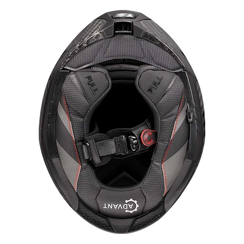LS2 FF901 Advant X helmet solid carbon black