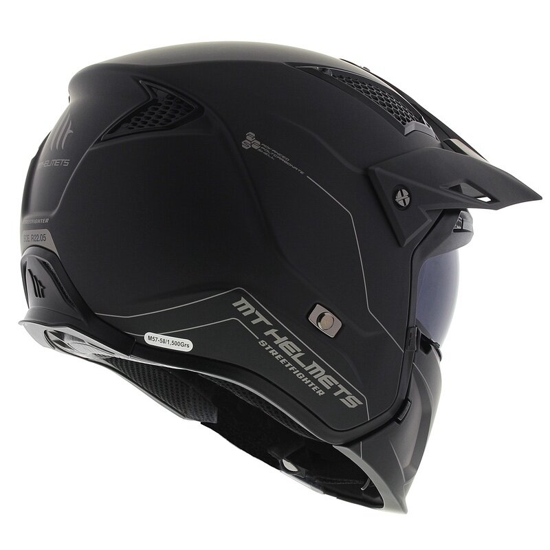 MT Streetfighter SV helm matt black