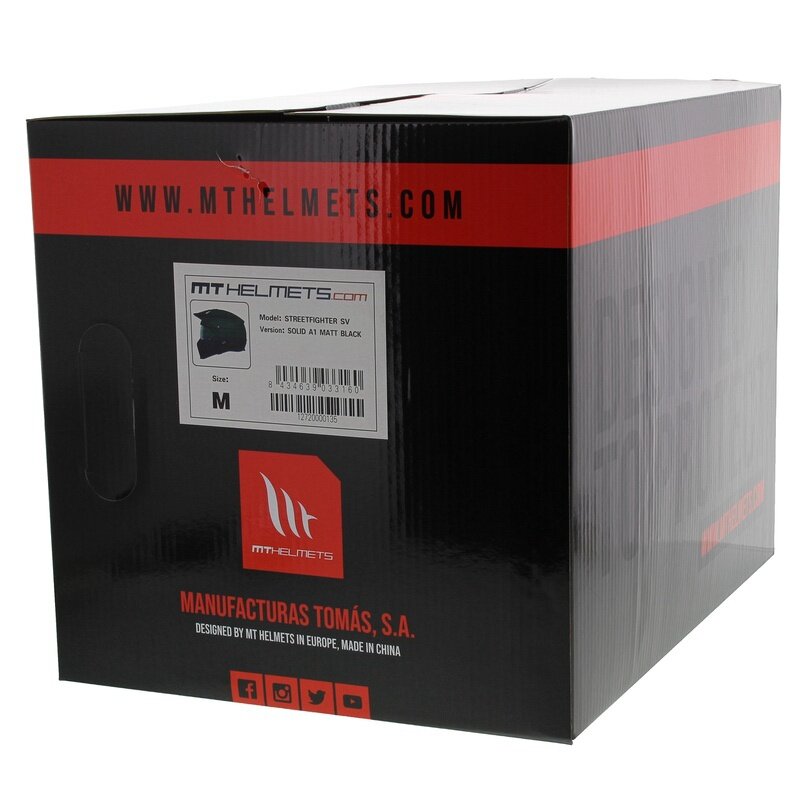 MT Streetfighter SV helm matt black