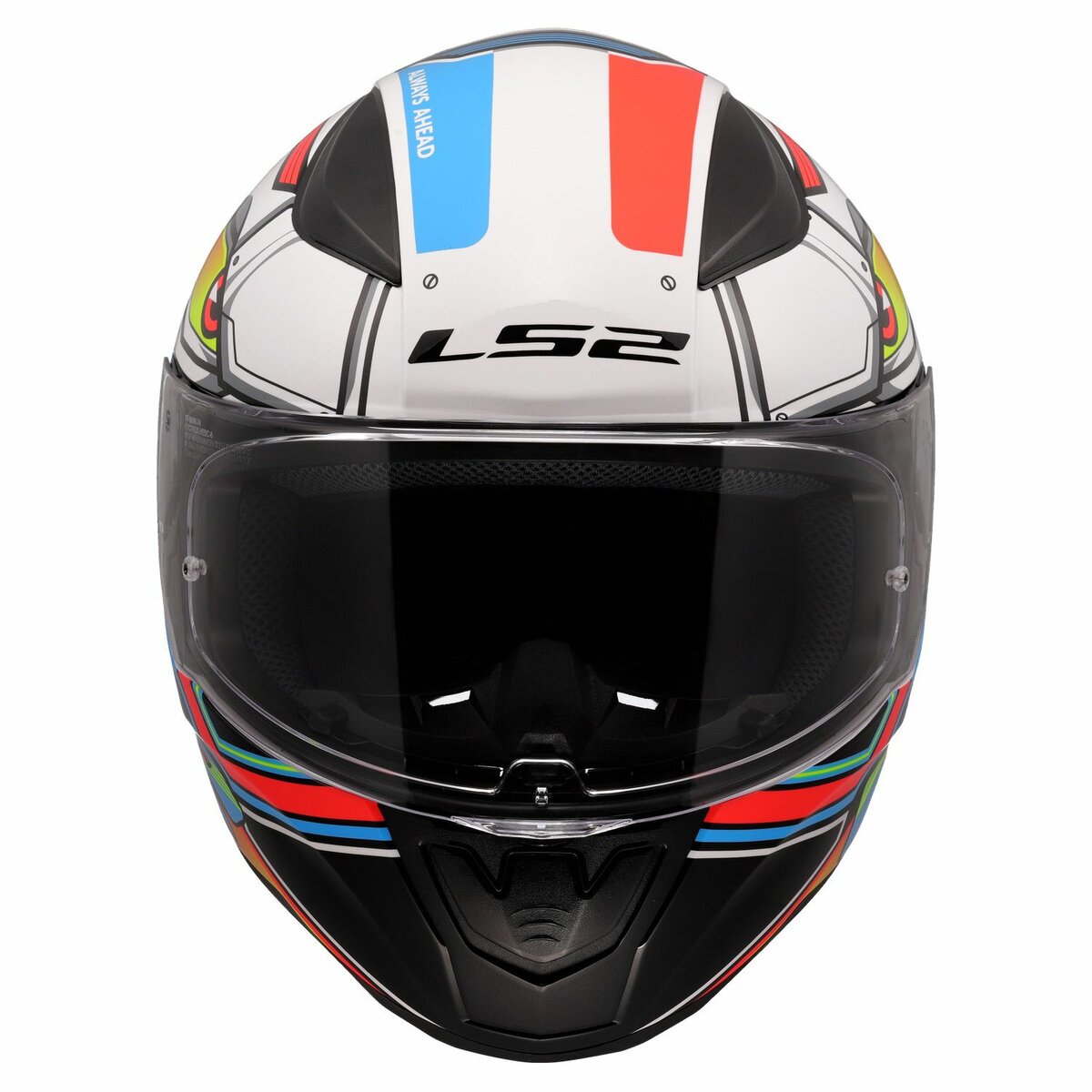 LS2 FF353 Rapid II helmet Xdron white neon orange
