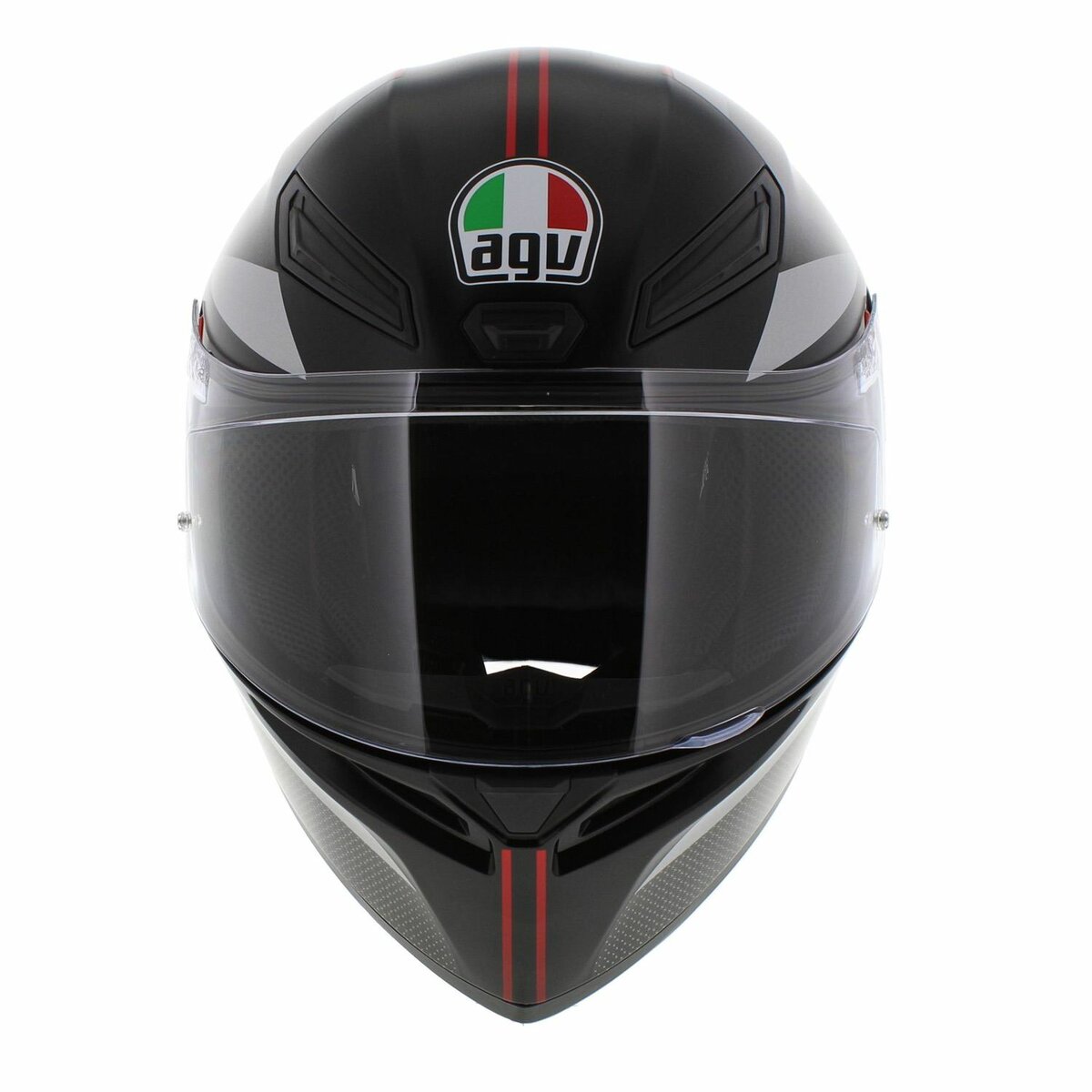 AGV K1 S helmet Lap - Matt black red