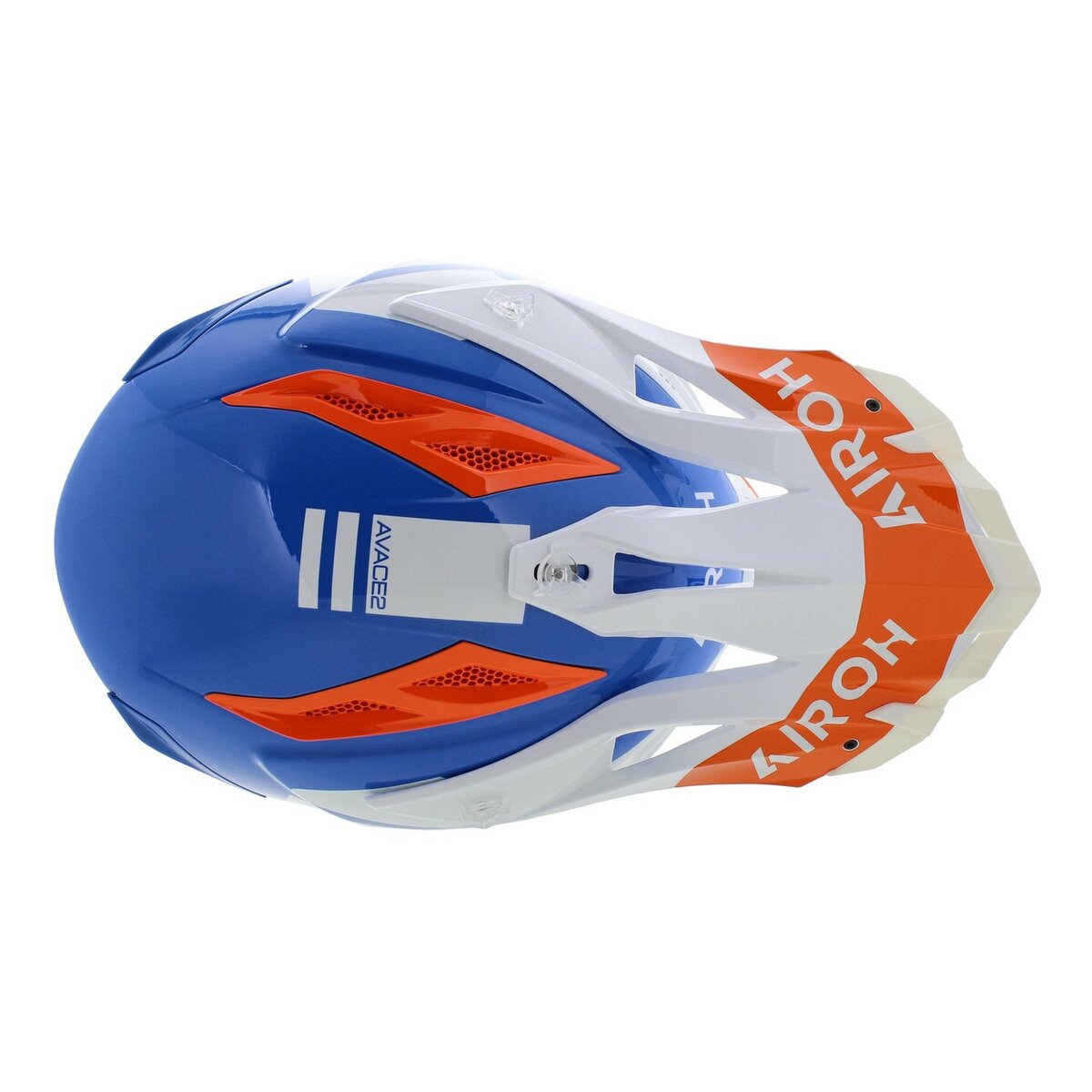 Airoh Aviator Ace 2 MX Helmet Sake - gloss white blue orange
