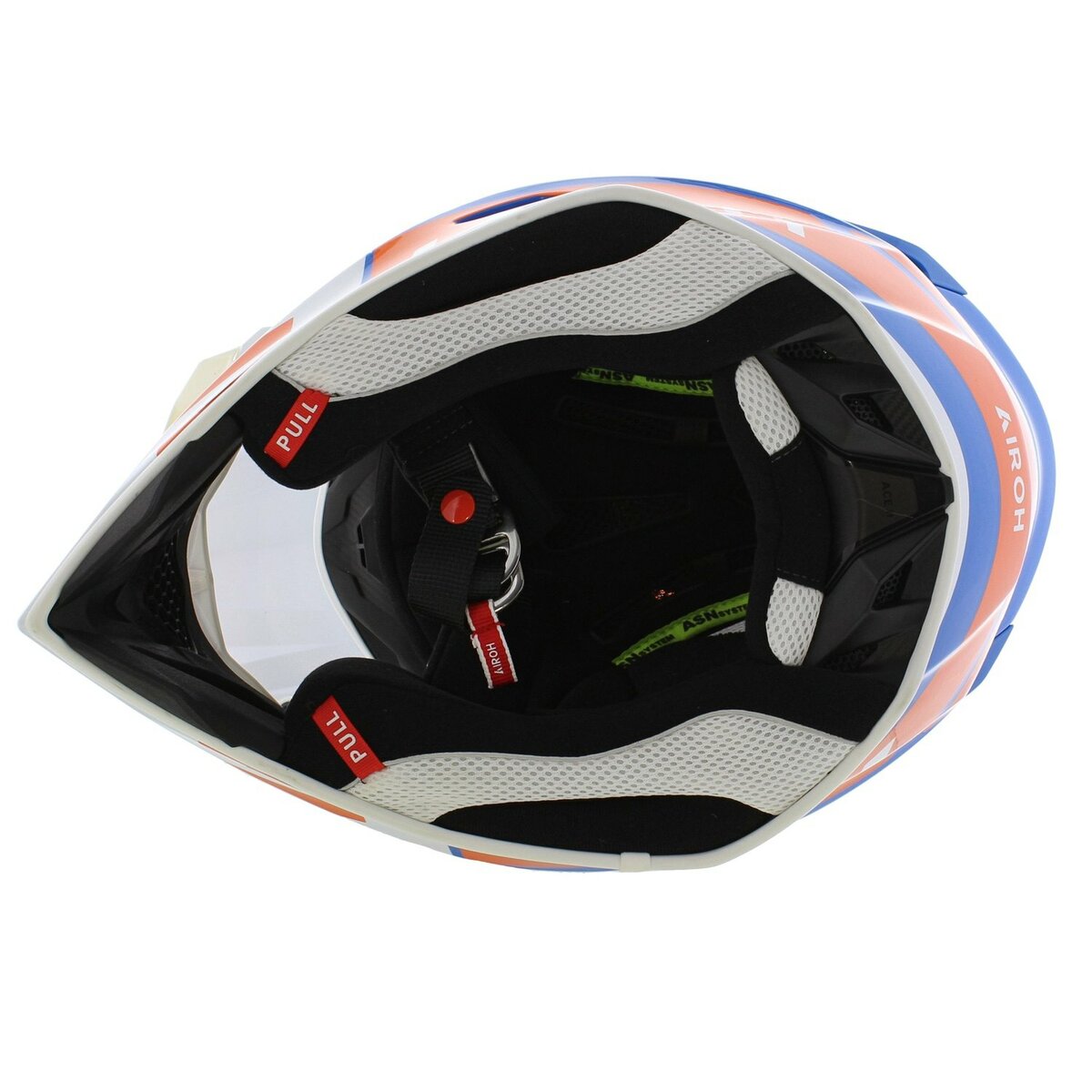 Airoh Aviator Ace 2 MX Helmet Sake - gloss white blue orange