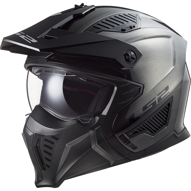 LS2 OF606 Drifter Jeans gloss titanium